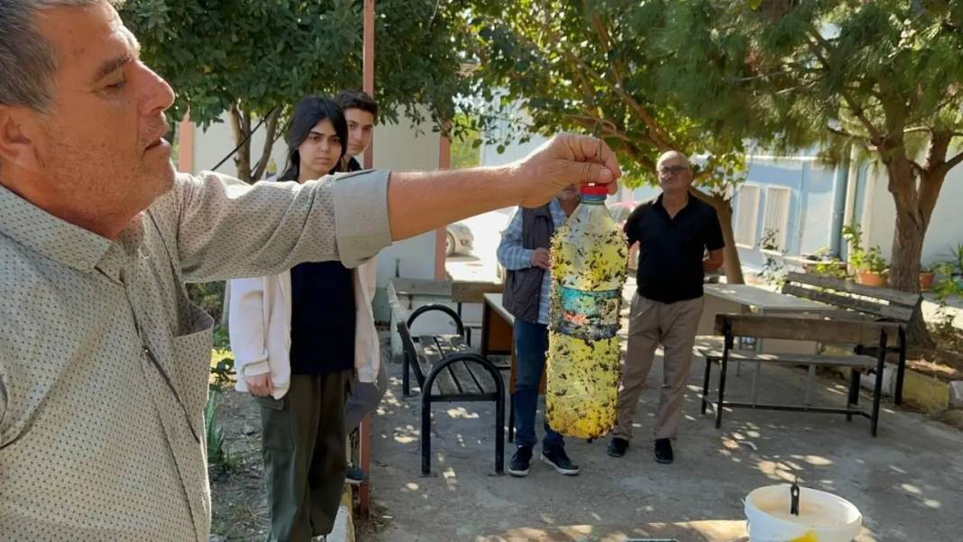 Hataylı Lise Öğrencilerinin Zararlı Tuzağına Çiftçilerden Tam Not! 4